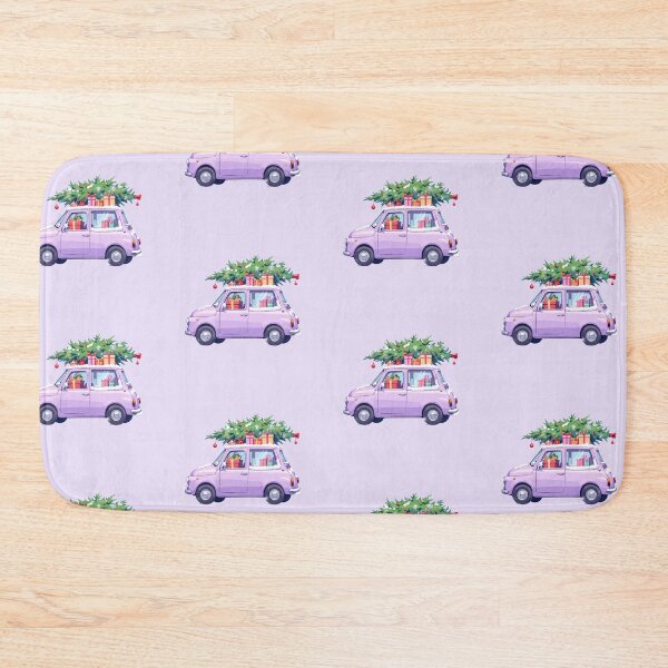 Item preview, Snowy Kawaii Car A Pastel Winter Wishlist designed and sold by kahida.