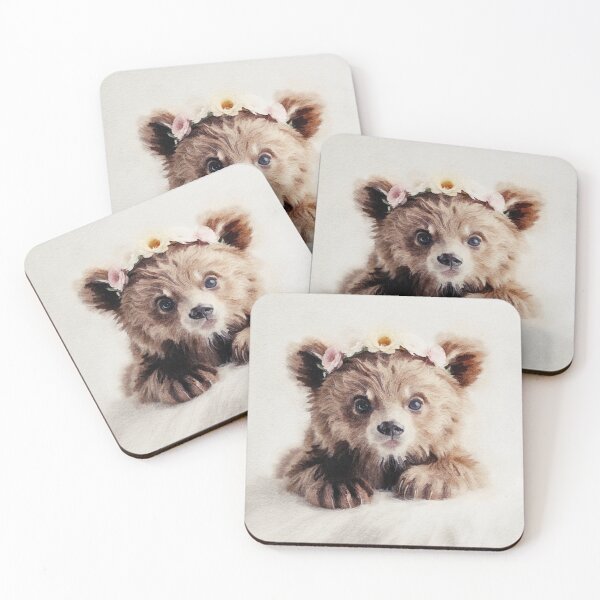 Item preview, COZY BEAR CUB by Monika Strigel designed and sold by SunlightStudios.