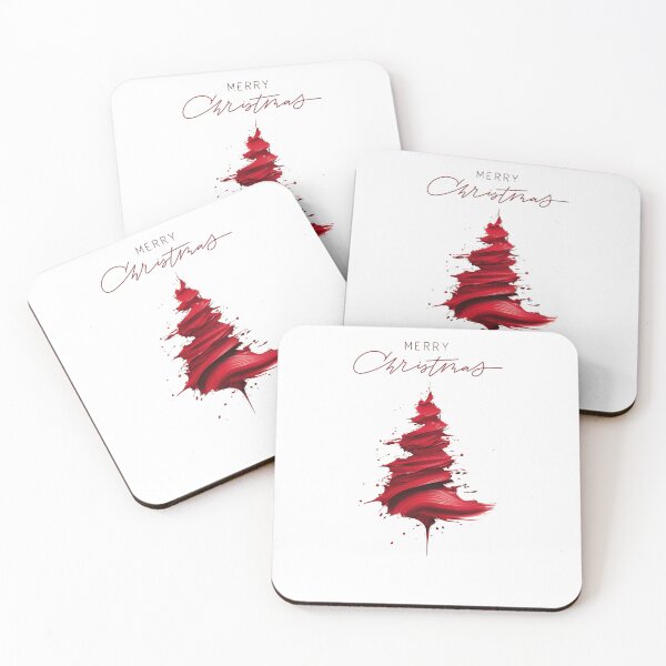 Item preview, Minimalist Christmas Tree design with white background designed and sold by The Art of Kkatarynka.