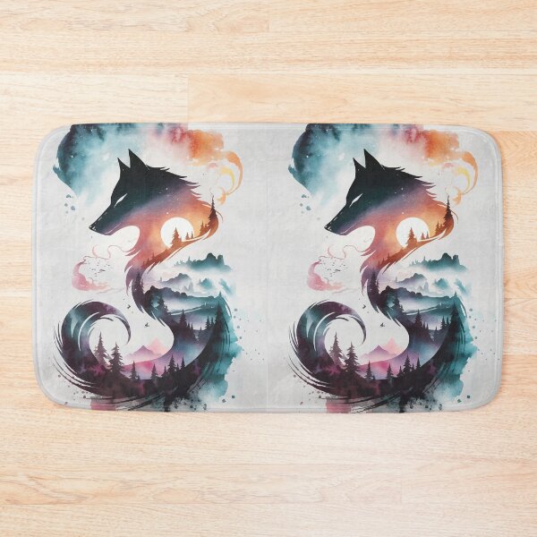Item preview, Wolf in Watercolors - Wolf Spirit in Artistic Style designed and sold by e-milka.