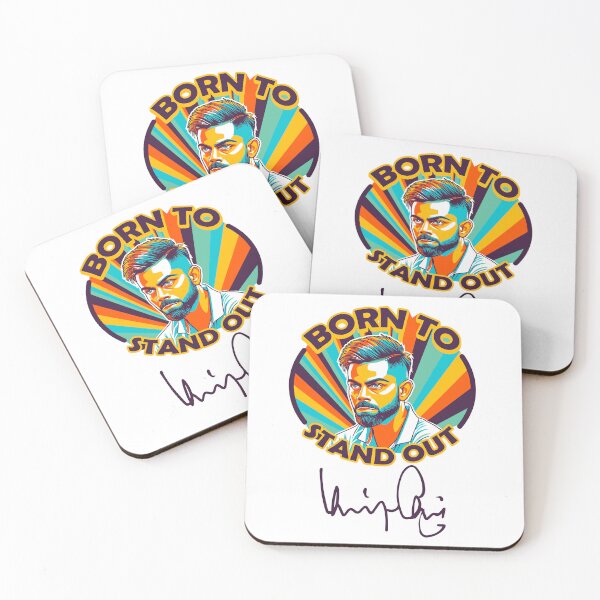 Item preview, Inspired by the geometric WPAP style, this design highlights Virat Kohli in vibrant colors and sharp angles for a modern and bold look. designed and sold by BeetBrush.