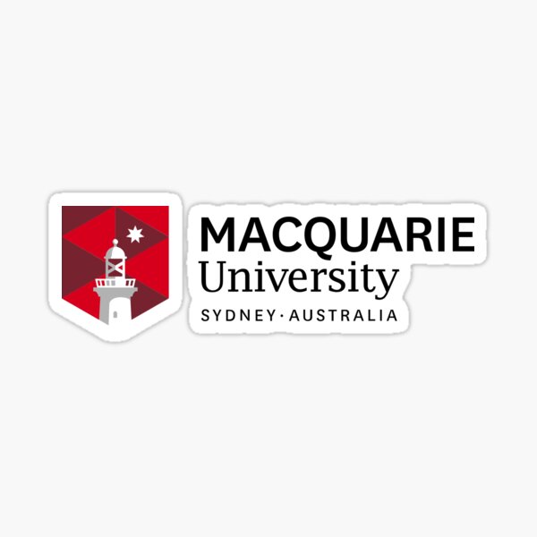 Item preview, Macquarie University designed and sold by Orange-Monkeys.