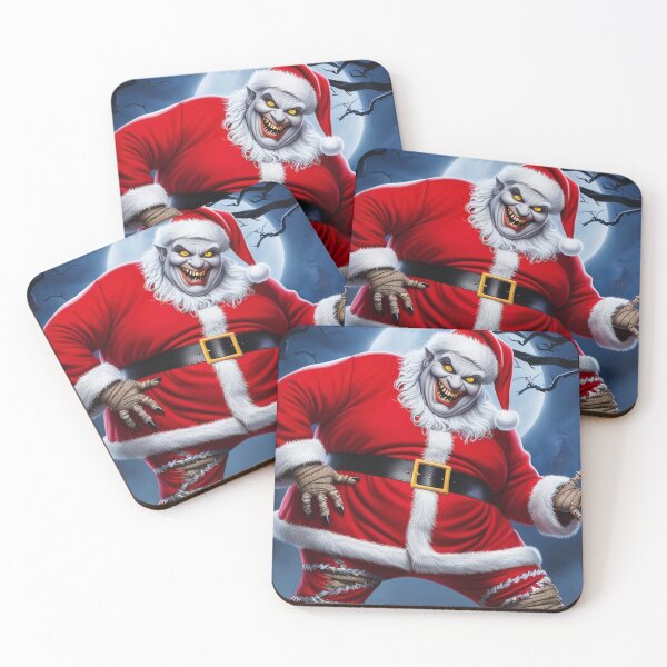 Item preview,   A Horror Santa illustration Merry terror Christmas! designed and sold by Vintage Designs +.