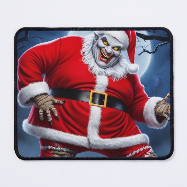 Item preview, A Horror Santa illustration Merry terror Christmas! designed and sold by Vintage Designs +.