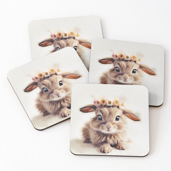 Item preview, COZY BUNNY CUB by Monika Strigel designed and sold by SunlightStudios.