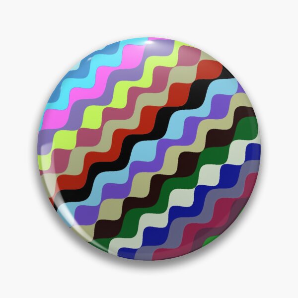 Aperçu de l'œuvre Ondes fractales angulaires multicolores abstraites 3 créée et vendue par SXW Designs.