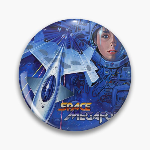 Item preview, Space Megaforce Game Cover designed and sold by Retr0Tshirts.