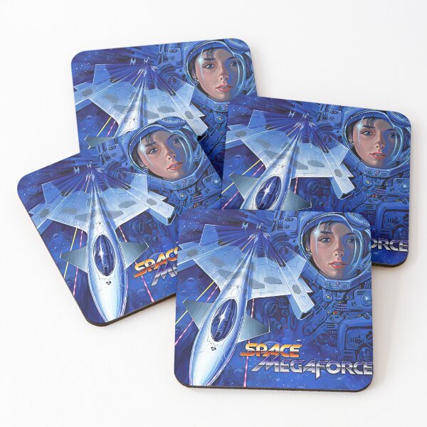 Item preview, Space Megaforce Game Cover designed and sold by Retr0Tshirts.