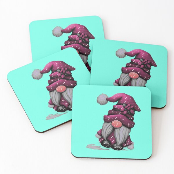 Item preview, Cute Purple Music Santa Christmas Gnome designed and sold by ShreecreatE.