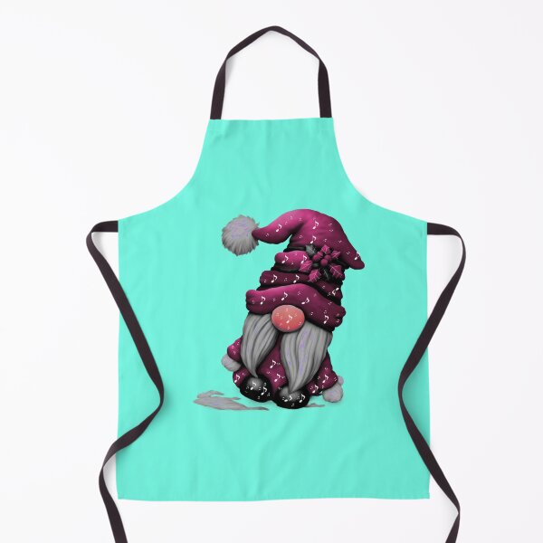 Item preview, Cute Purple Music Santa Christmas Gnome designed and sold by ShreecreatE.