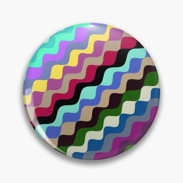 Aperçu de l'œuvre Ondes fractales angulaires multicolores abstraites 4 créée et vendue par SXW Designs.