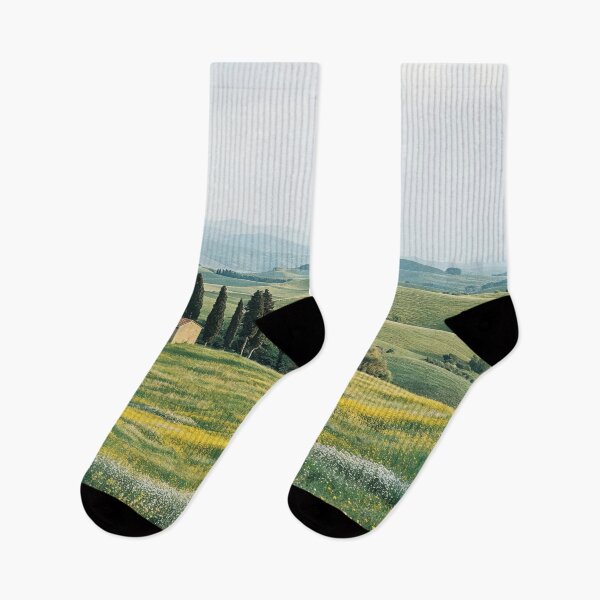 Item preview, Tuscan Hillside with Cypress Trees and Fields - Nature Photography designed and sold by regnumsaturni.