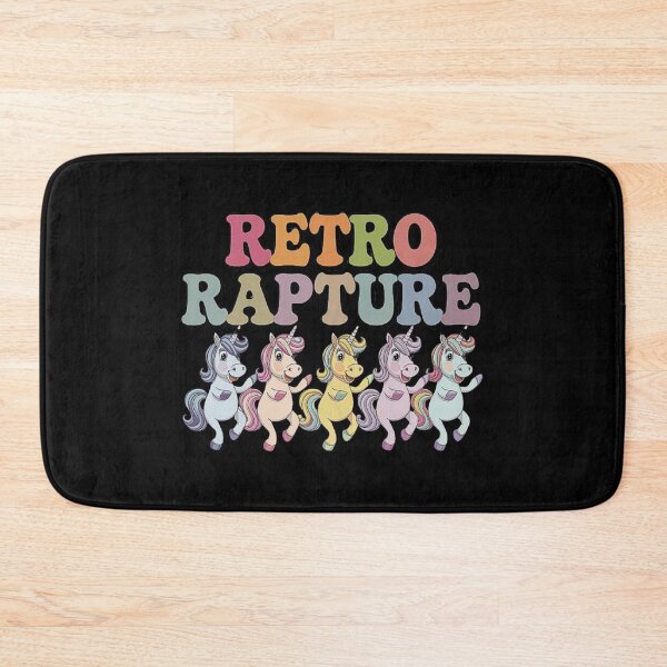 Item preview, Retro Unicorn Rapture - Colorful Pastel Unicorn Design designed and sold by love3617.
