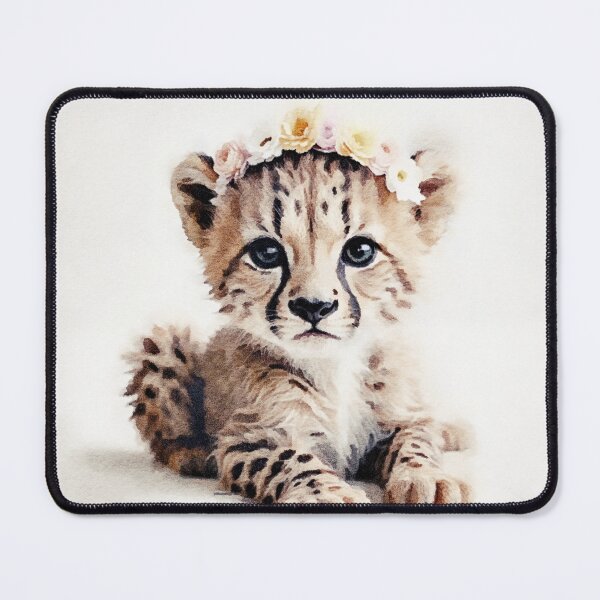 Item preview, COZY CHEETAH CUB by Monika Strigel designed and sold by SunlightStudios.