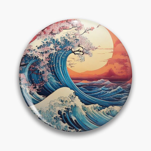 Item preview, Great Wave of Sakura designed and sold by rokojin.