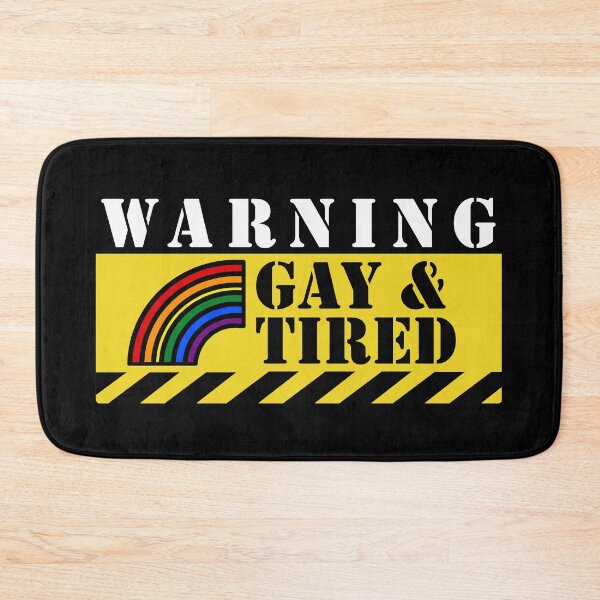 Item preview, Gay and tired designed and sold by remerasnerdas.
