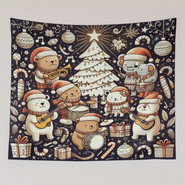 Item preview, Holiday Animal Party – Perfect Gift designed and sold by Imaginarium of Chaos falcon88 .