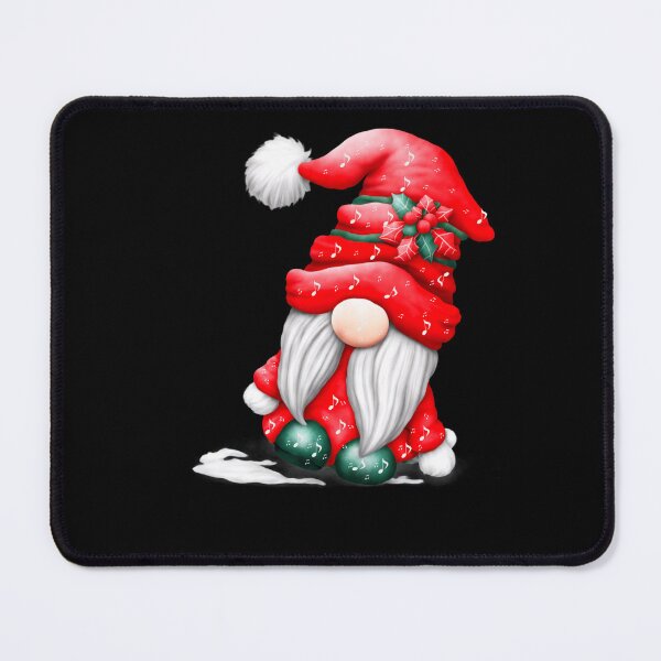 Item preview, Cute Red Music Santa Christmas Gnome designed and sold by ShreecreatE.