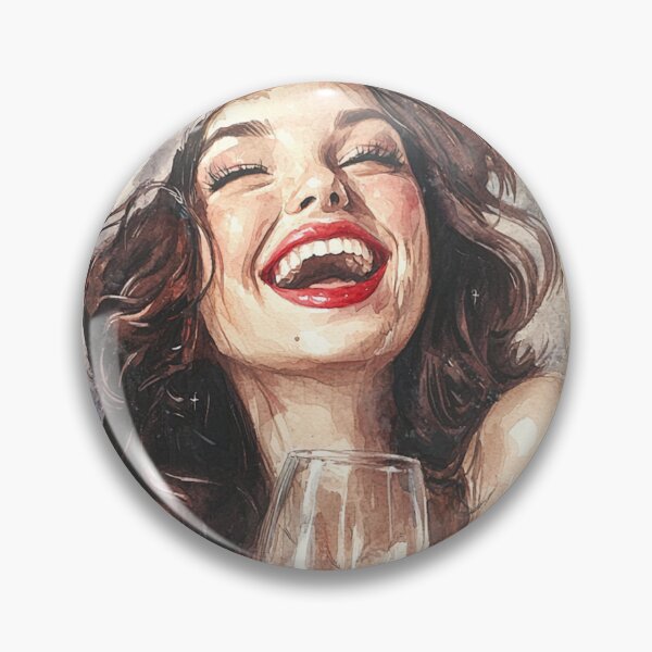 Item preview, Christmas Classic 50's Pin Up with glass of red wine designed and sold by The Art of Kkatarynka.