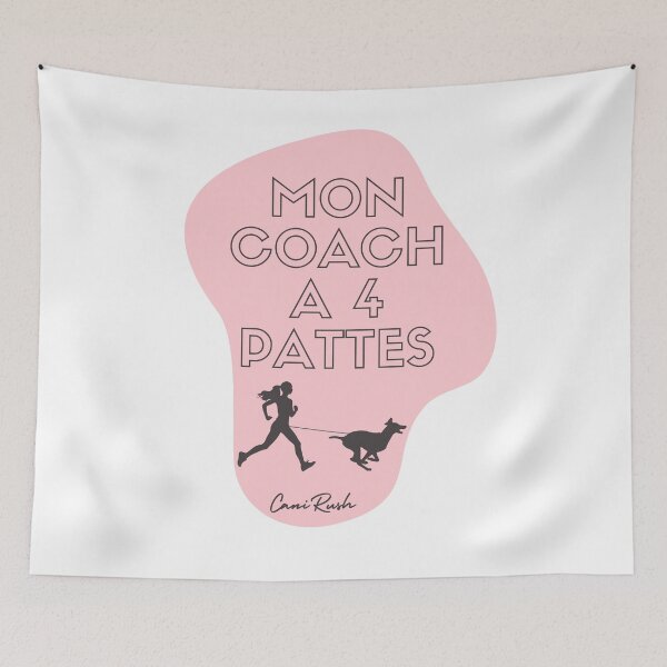 Item preview, Canicross My 4-legged coach Running with your dog Woman designed and sold by CaniRush.