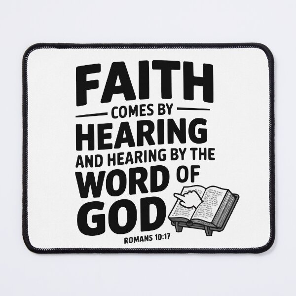 Item preview, Faith Comes By Hearing And Hearing By The Word Of God designed and sold by thespecialtyhub.