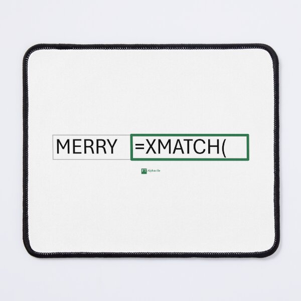 Vista previa del artículo con la obra «Feliz XMATCH», diseñado y vendido por FTAlphaville.