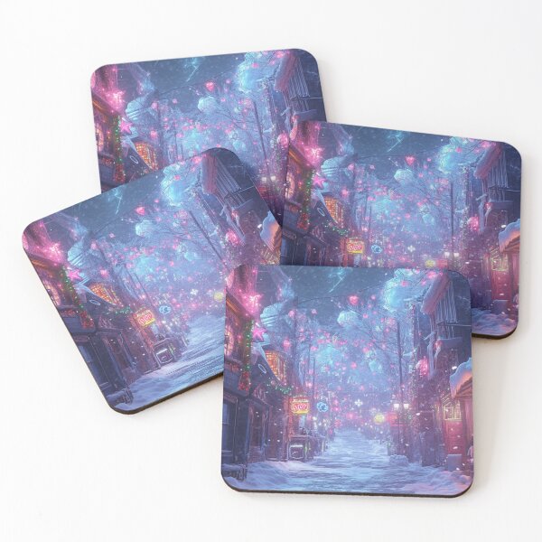 Item preview, Cyber Winter City designed and sold by NicolasGlowArt.