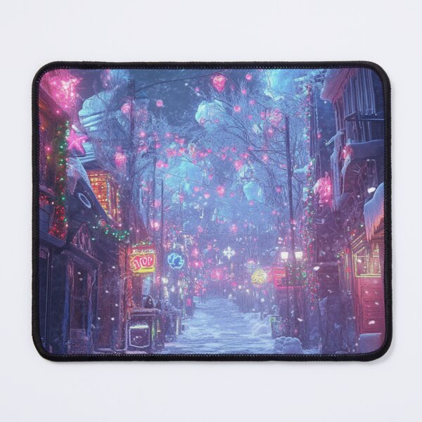 Item preview, Cyber Winter City designed and sold by NicolasGlowArt.