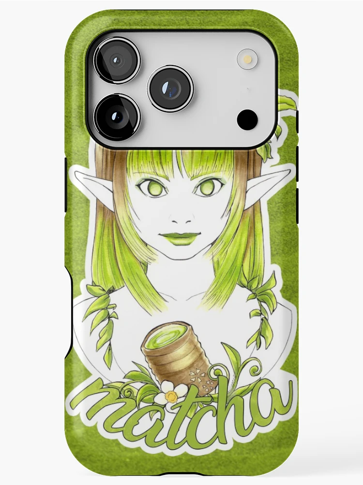 Thumbnail 1 of 4, iPhone Case, Matcha designed and sold by Ranefea.