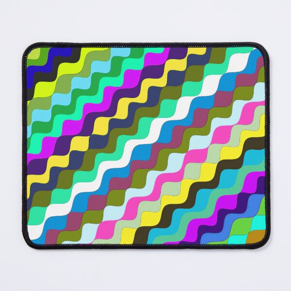 Item preview, Abstract Multicolored Angled Fractal Waves 6 designed and sold by SXW Designs.