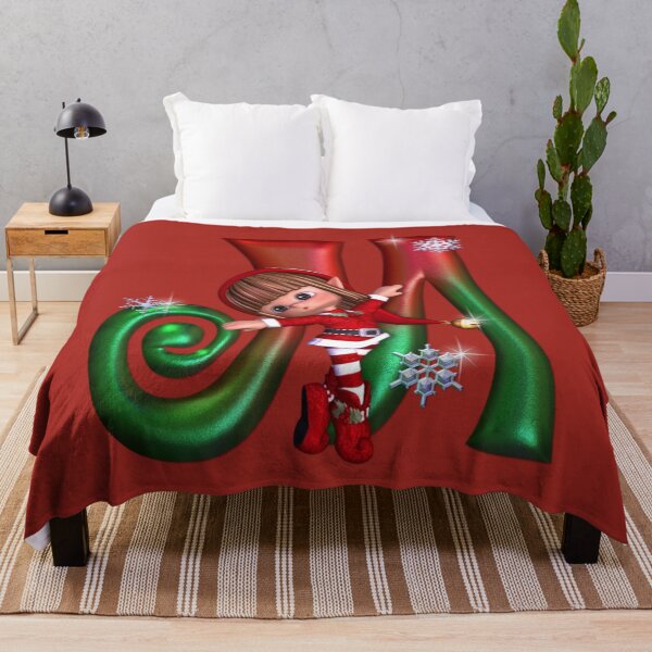 Item preview, Christmas Elf with M designed and sold by Marialen.
