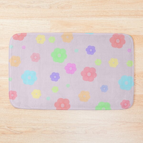 Item preview, scattered pastel flowers  designed and sold by Habet.