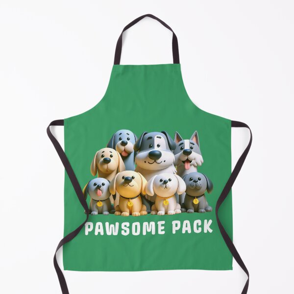 Item preview, PAWSOME PACK - Dog Family, Friends dog group, awesome friends group designed and sold by DekoDesignsHub.