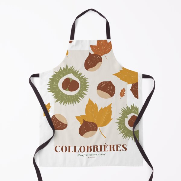 Item preview, poster illustration collobrières, var, french riviera designed and sold by manonpradier.