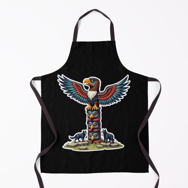 Item preview, Majestic Totem Pole and Eagle designed and sold by Taans-Creation.
