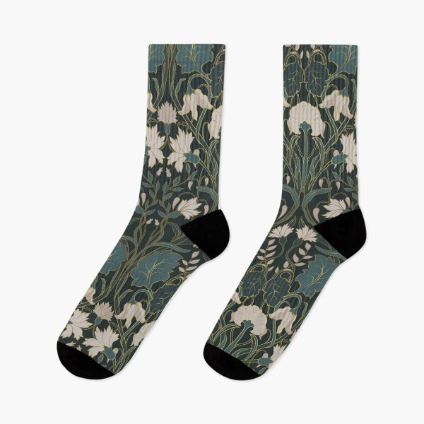 Item preview, Art Nouveau floral pattern designed and sold by OtterFactory.