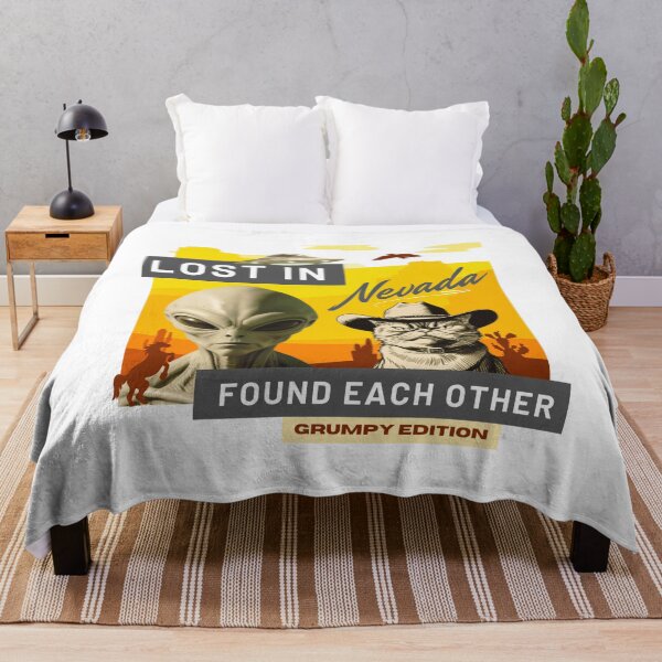 Item preview, Funny Nevada Gifts: Grumpy Cat’s Area 51 Survival Tale - Nevada souvenirs designed and sold by MaFleiva.