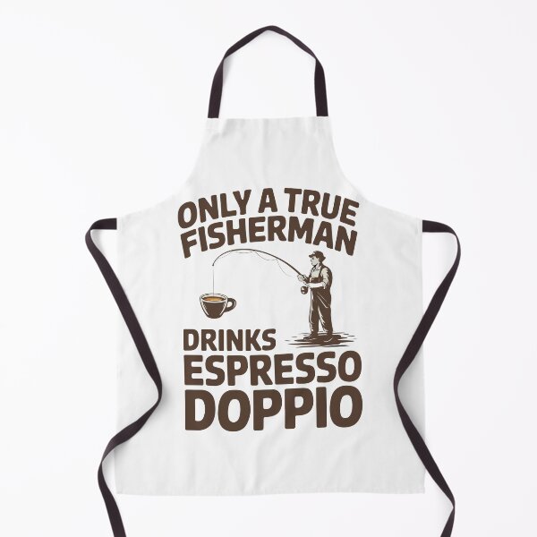 Item preview, the ultimate art for passionate anglers and a coffee lover designed and sold by e-milka.