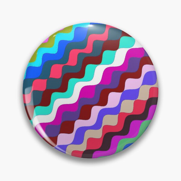 Aperçu de l'œuvre Ondes fractales angulaires multicolores abstraites 8 créée et vendue par SXW Designs.