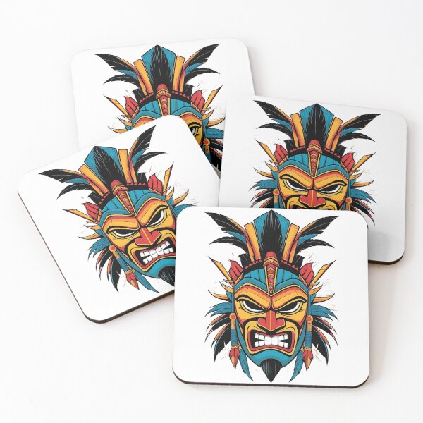Item preview,  Vibrant Tribal Warrior Mask  designed and sold by Taans-Creation.