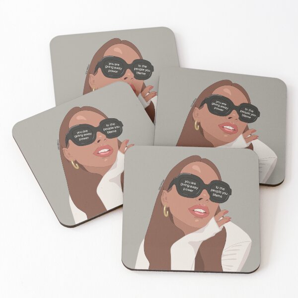 Item preview, You are giving away power to the people you blame. by Sasa Elebea designed and sold by Sabrina Brugmann.