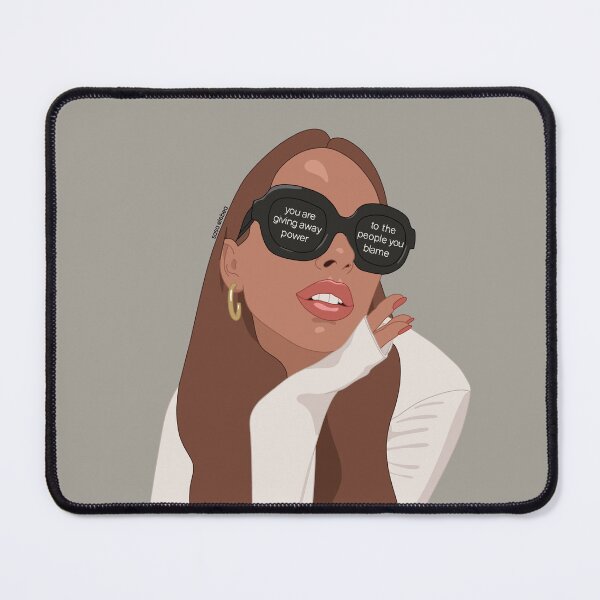 Item preview, You are giving away power to the people you blame. by Sasa Elebea designed and sold by Sabrina Brugmann.