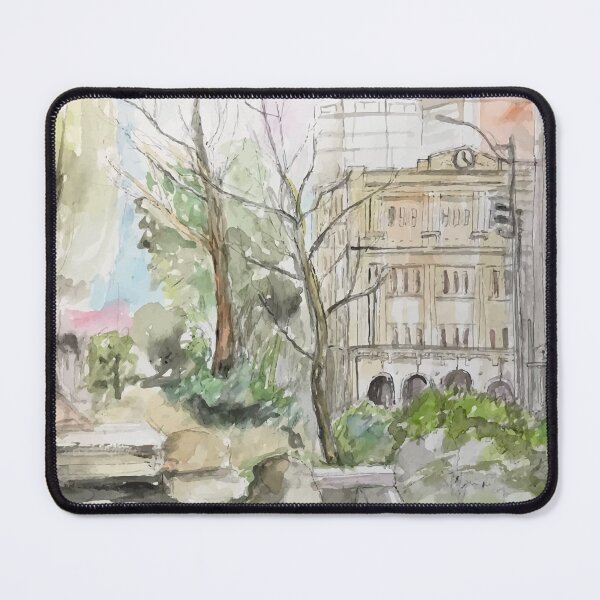 Item preview, Taipei Post Office Urban Sketch designed and sold by tuyetstudio.
