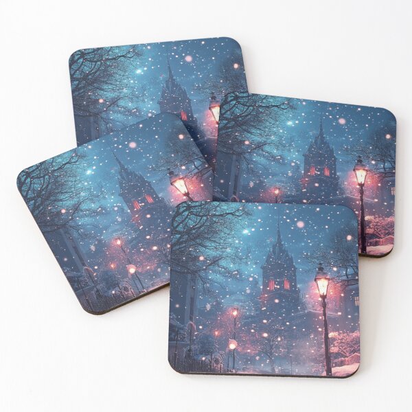 Item preview, Winter City  designed and sold by NicolasGlowArt.