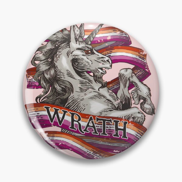 Artikelvorschau, Wrath Unicorn - Lesbischer Stolz entworfen und verkauft von StillWinter.