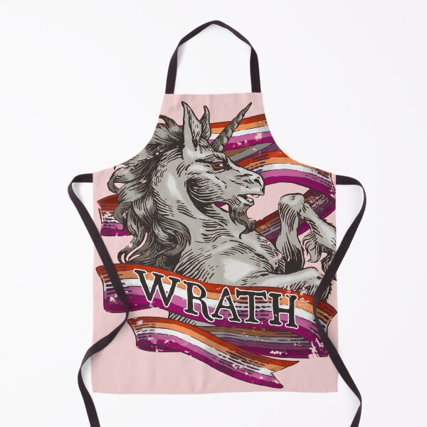 Item preview, Wrath Unicorn - Lesbian Pride designed and sold by StillWinter.