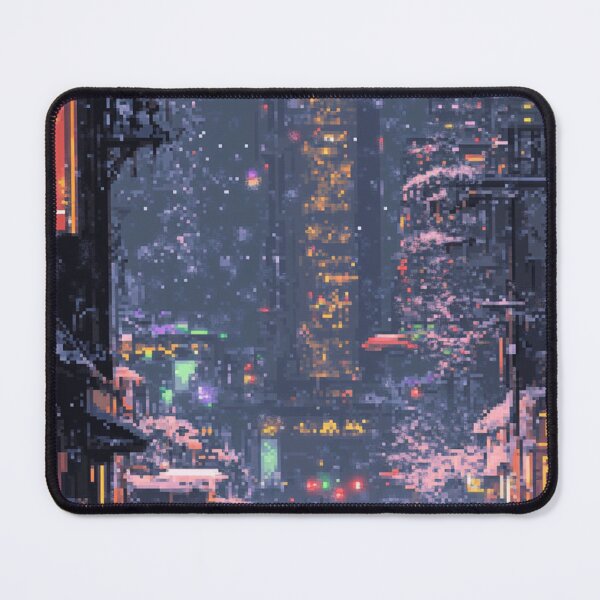Artikelvorschau, Pixel Cyber City entworfen und verkauft von NicolasGlowArt.