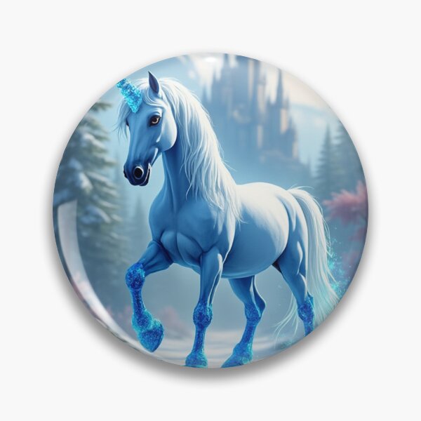Item preview, Frozen Magical Fairy Tale Unicorn 2 designed and sold by Fantasy Horseys.