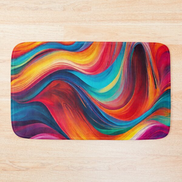 Item preview, Abstract Wave of Vibrant Colors 4 designed and sold by Tom-Johnson.