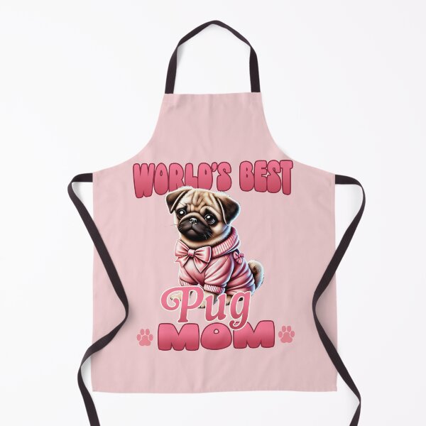 Item preview, World's Best Pug Mom - Cute Pug Lover Gift designed and sold by Victor Shadehorn.